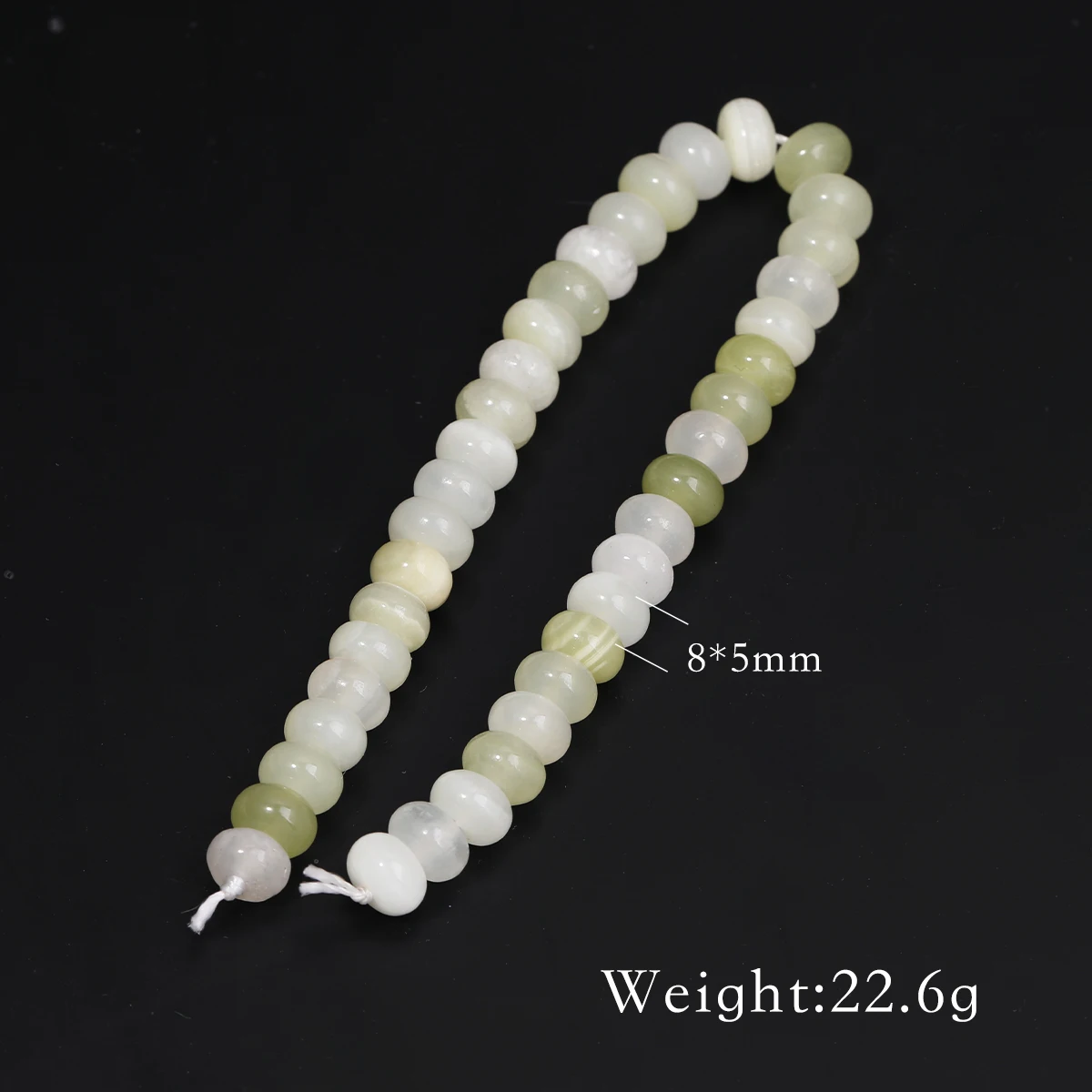 Perline Di Giada Verde Naturale Sfaccettate 2-3 Mm - 2 Filoni Da 33 Cm Per Bigiotteria, Pietre Preziose Da Jaipur