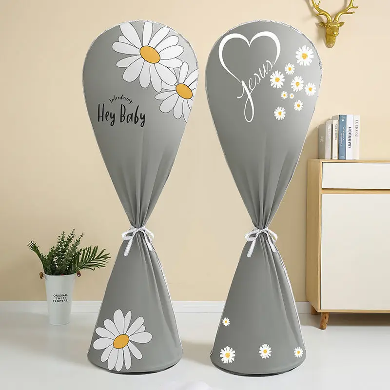 2pcs Waterproof Floor Fan Cover Home Decor Dust-proof Protective Electric Fan Cover Reusable Stand Protective Covers