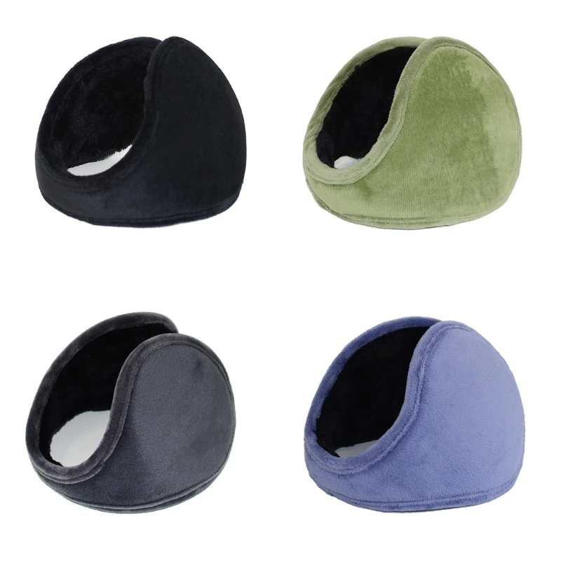 

50JB Winter Earmuffs Headwear Stay Warm and Trendy with Simple Ear Warmers