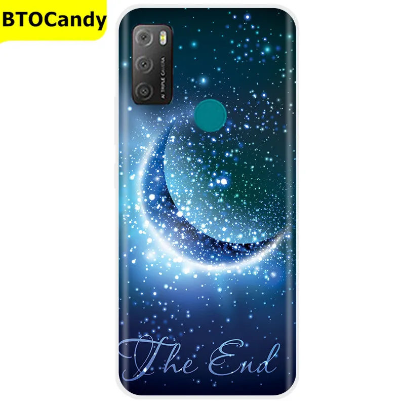 Painted Case For Alcatel 1S 2021 6025H Case TPU Soft Silicone Cover Phone Case For Alcatel 1S 2021 Case Tpu Cover Bumper Coque waterproof cell phone pouch Cases & Covers