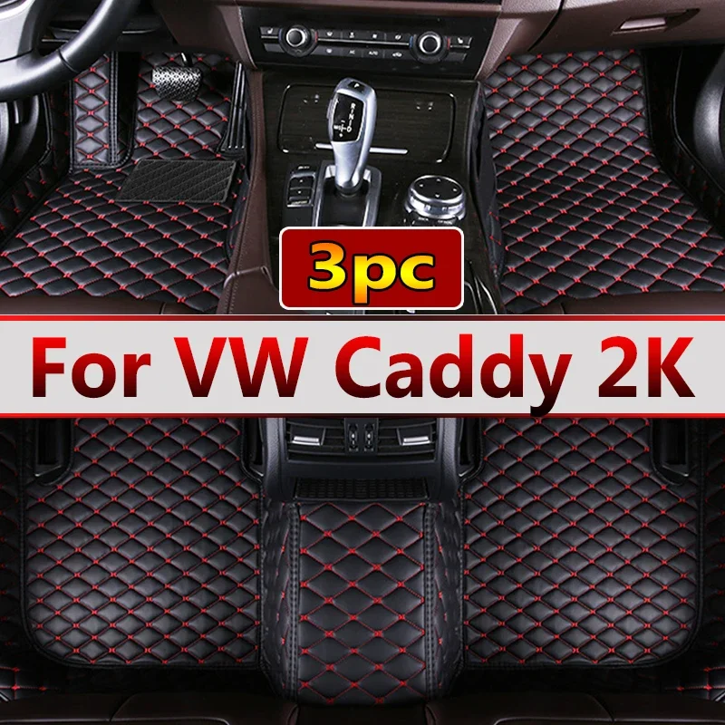 

Автомобильные коврики для VW Volkswagen Caddy 2K 2015 ~ 2019, водонепроницаемые аксессуары для авто, автомобильные коврики, автомобильные аксессуары