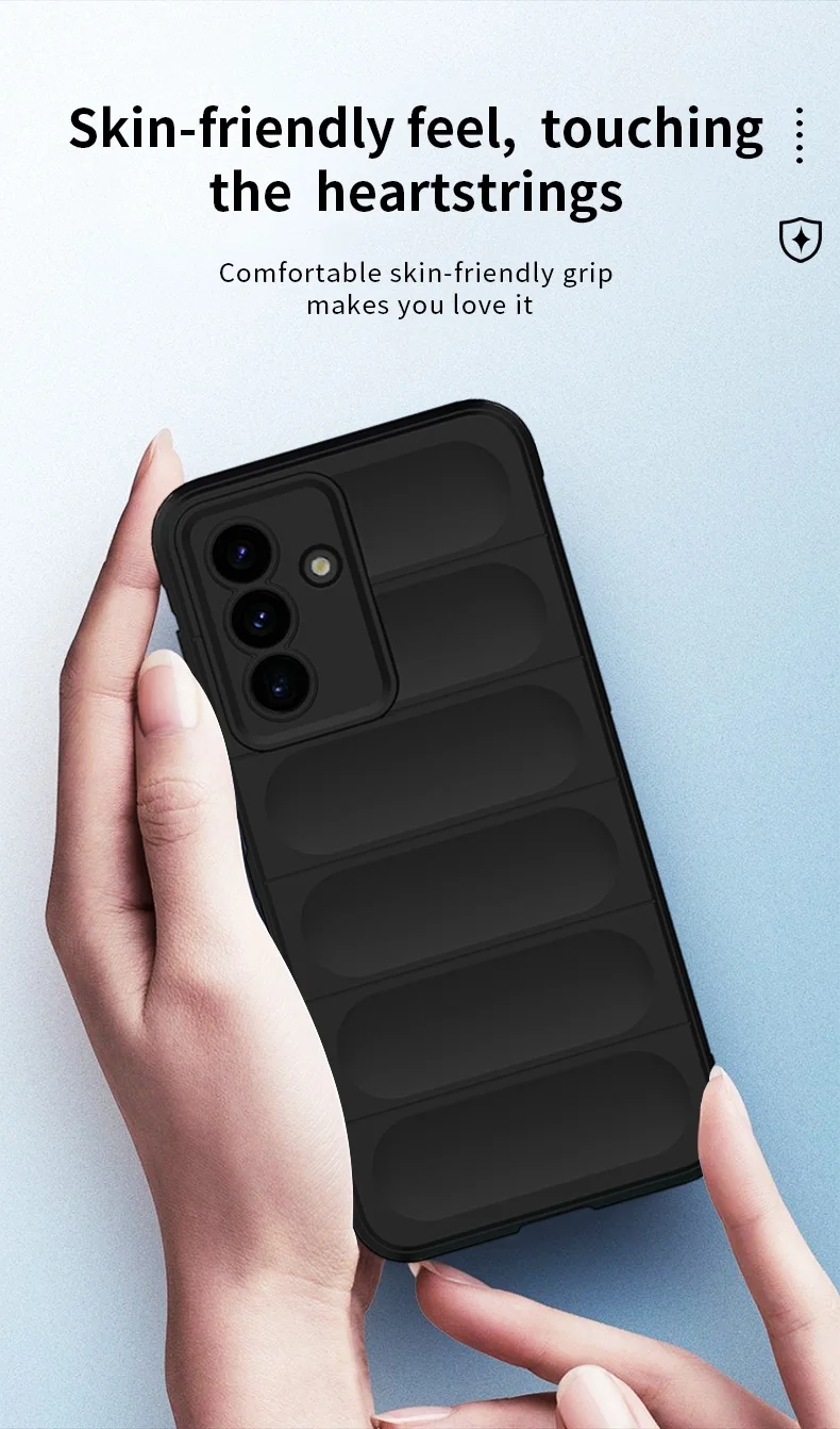 Flexible Rubber Protective Coque Case