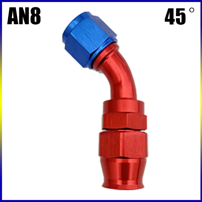 2X AN4 AN6 AN8 AN10 AN12 PTFE Swivel Hose End Fitting Adapter Line