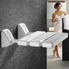 Wall-Mounted Invisible Shoe-Changing StoolSquare Folding Seat Wall Mounted for Shower Shower Seat Wall Mounting Folding Seat 1