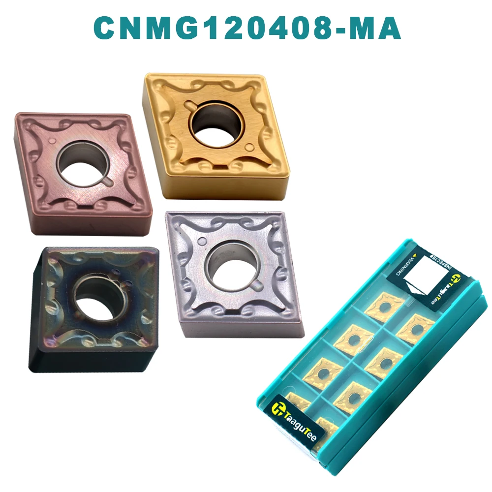 

High Quality CNMG120408 MA TT1125 / TT9030 / TT4425 Carbide Inserts Original External Turning Tool Blade CNC Lathe Cutter Tools