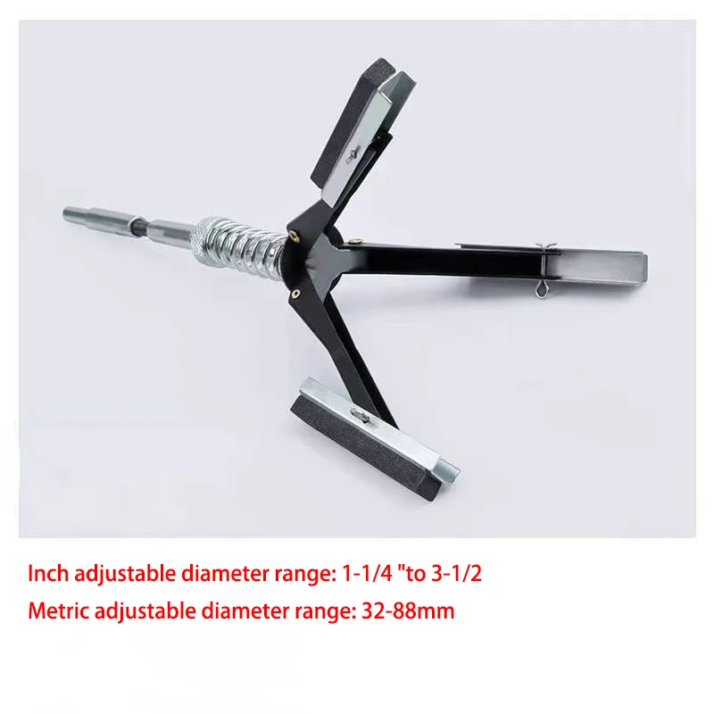 Three-jaw Cylinder Sander Inner Diameter Grinder Steel Car Engine Brake Cylinder Bore Hone Tool Flexible Shaft Honing 19-64mm cylinder hone tool