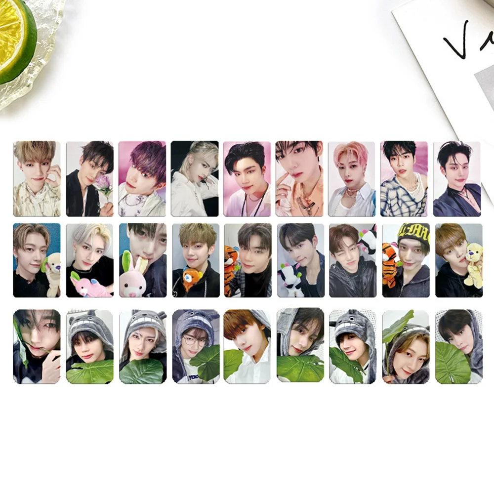 

9Pcs/set Kpop ZEROBASEONE ZB1 Double Sided LOMO Card Postcard Photocard Desk Calendar Card ZhangHao HanBin JiWoong Merch Gift