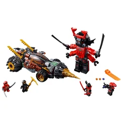Kit de blocs de construction Ninjagoed Legacy, jeu de briques, film classique, modèle Ninja, jouets pour enfants, 11163, 70669 