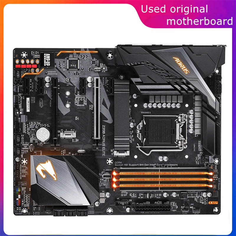 Usato Lga 1151 Per Intel Z390 Z390 Aorus Elite Computer Usb3.0 Sata3 Scheda Madre Ddr4 64G Scheda Madre Desktop