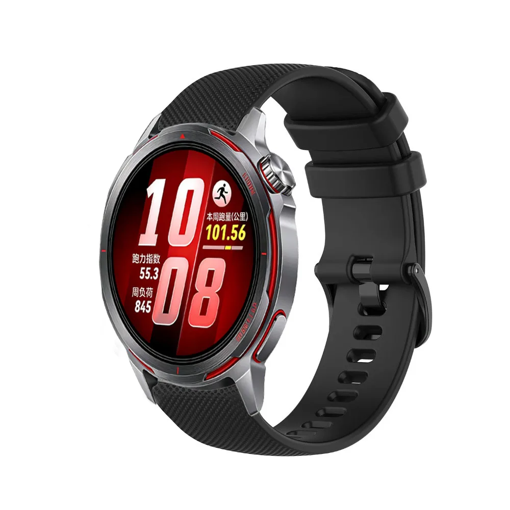 Silicone Sports Wristband for Huawei Watch GT Runner - Fashionable 22/20mm Strap