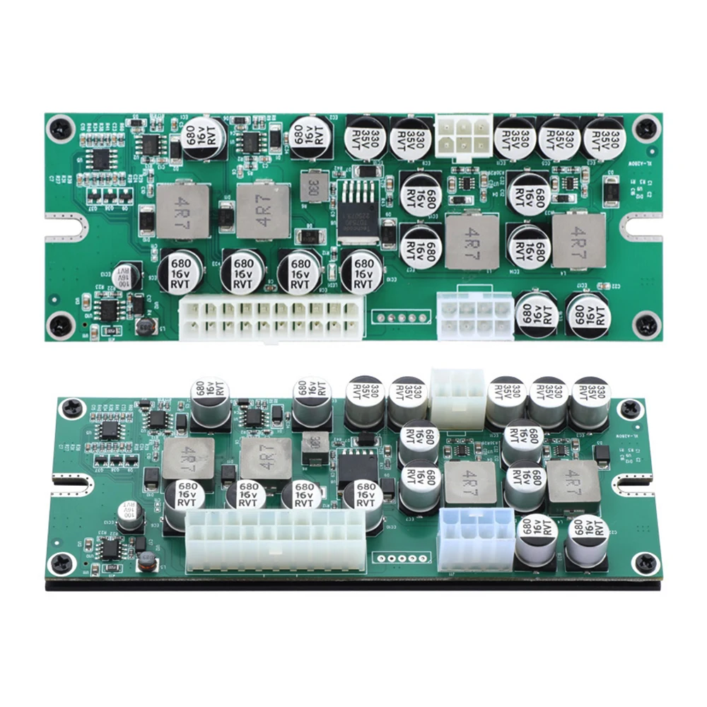 RGEEK DC 17V DC 28V 280W 24PIN 전원 공급 장치 모듈 스위치 마이크로 ATX 미니 ITX 케이스 PICO PSU 컴퓨터 액세서리