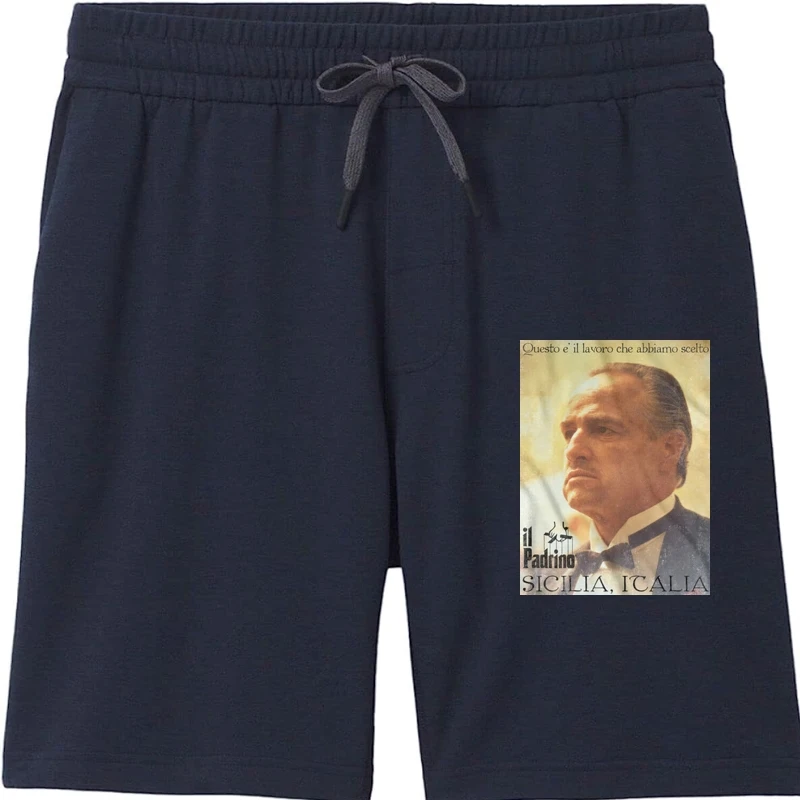 

Мужские шорты Крестный отец Дон корлеон падрино Сицилия Италия плакат бренди мафия мужские летние шорты