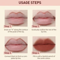Velvet Red Lipstick Lipliner Set Velvet Red Lipstick Lipliner Set