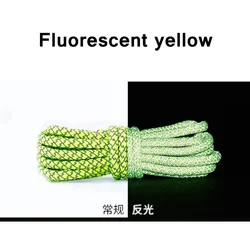 Radiant Reflective Fluorescent Shoelaces - Night Luminous Outdoor Sports Shoe Strings - 160cm (Fluorescent Yellow)