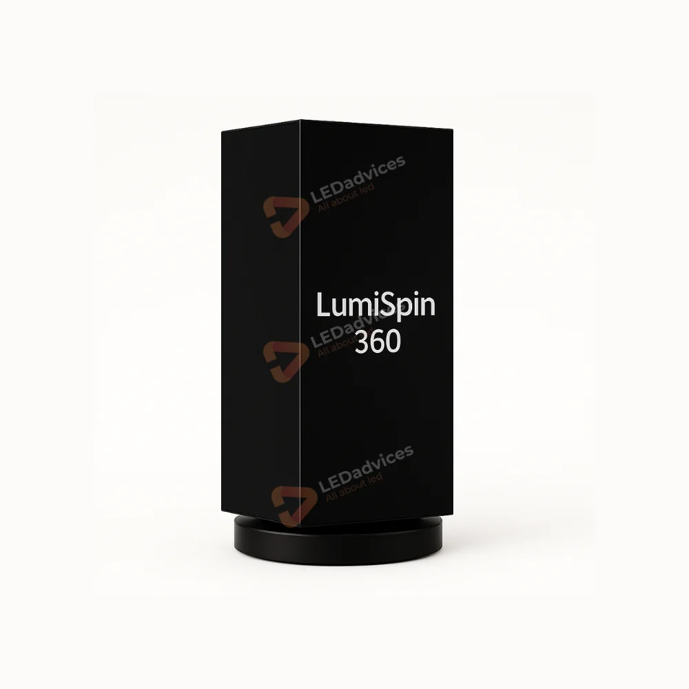 360度回転四面LEDディスプレイ P1.86 GOB 320*160mm ワイヤレス