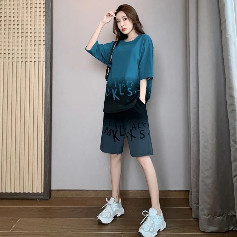 Women's Casual Sports Short Suit 2025 Summer New Fashion