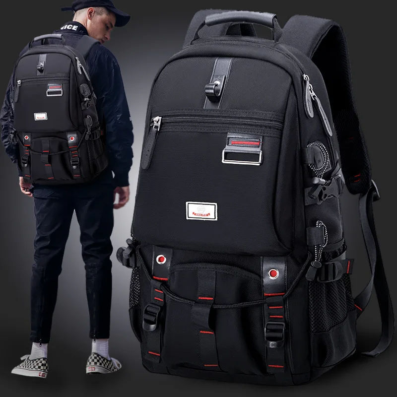 Travel Duffle Bag European and American Large Capacity Outdoor Mountaineering Trend Fashion Laptop Backpack