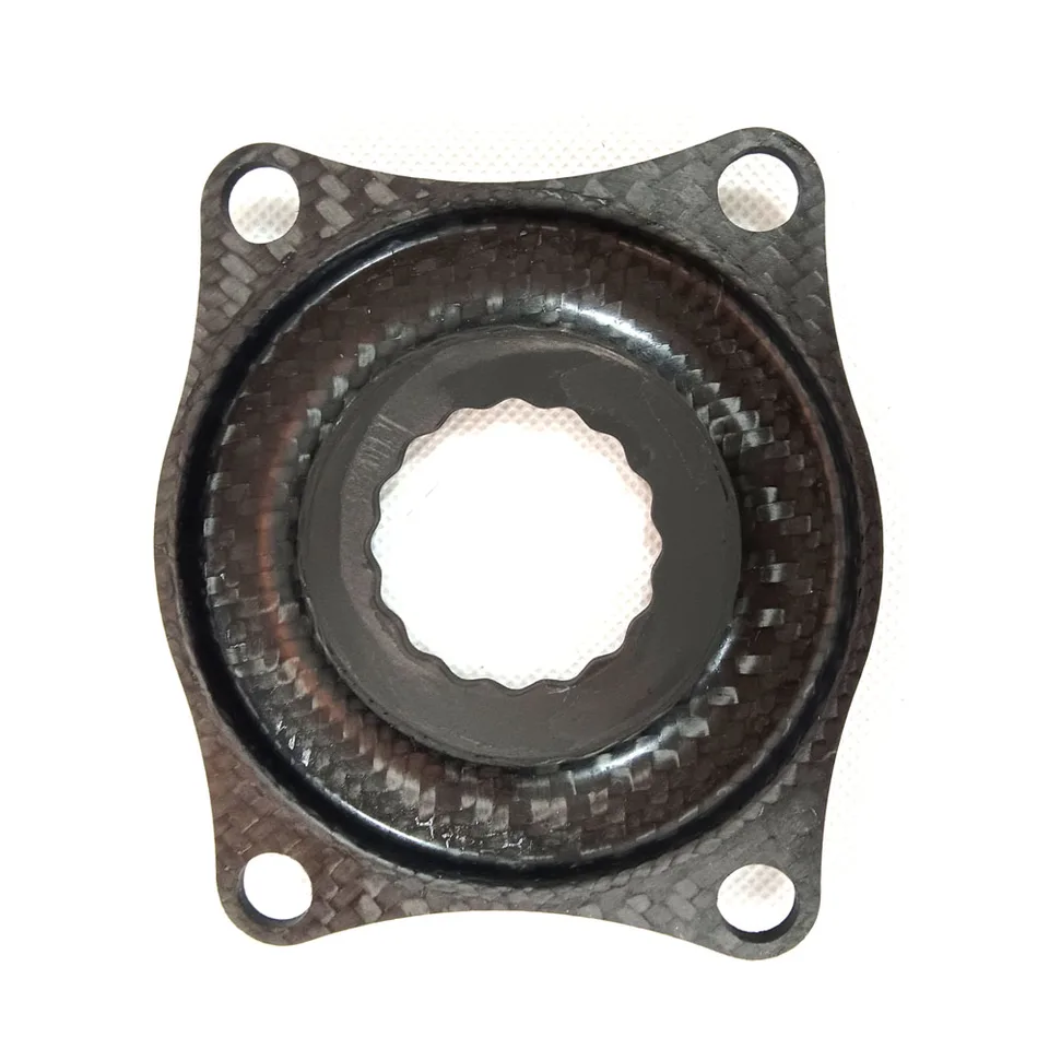 LEESE フルカーボン BCD110 4ボルト チェーンリング スパイダー E