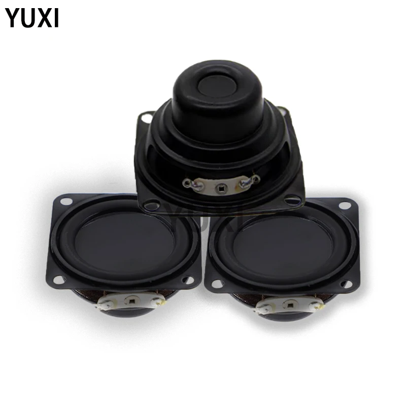 YUXI 1PCS 53mm 2 Inch Internal Magnetic Speaker For 4 Ohms 10W  Small Speaker With Fixing Hole Bass Multimedia Speaker 10W 5