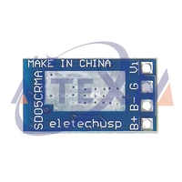 2 pièces contrôleur de Charge solaire MPPT 1A 4.2V 3.7V 18650 LiPo Li-ion Module de batterie au Lithium SD05CRMA panneau solaire de Charge de batterie 4
