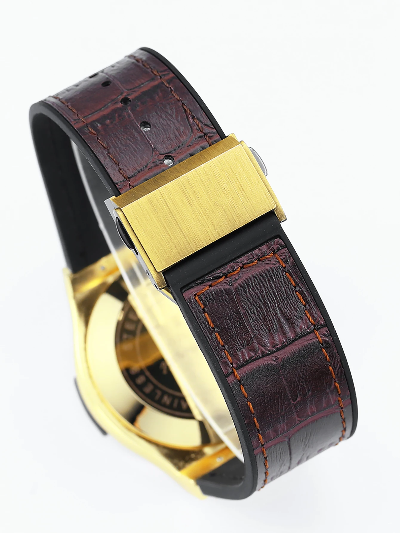 Elegant Men's Leather Strap Minimalist Watch - The Perfect Gift for Business Professionals and Fashion Enthusiasts
