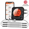 Jinutus Bluetooth Meat Food Thermometer Wireless Digital Grill Kitchen Thermometer With 6 Probes For BBQ Smoker Oven Cooking 1