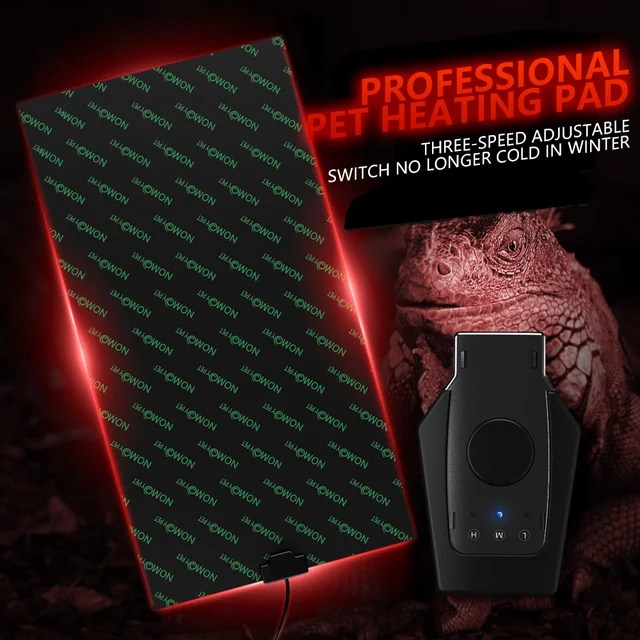 Reptile Heat Mat with Adjustable Temperature Controller Warm Pad for Lizard Turtle Snake Reptiles Supplies Amphibian Accessories 1