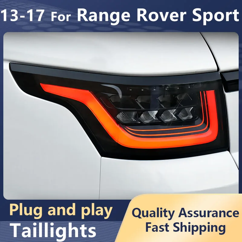 

Задний фонарь для автостайлинга для Range Rover Sport 2013-2017 светодиодный DRL, динамический сигнал поворота, тормозные задние фонари заднего хода, автомобильные аксессуары