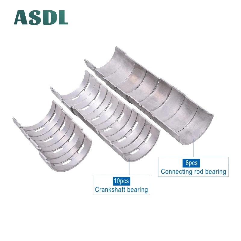 

Комплект Шатунов STD + 25 + 50 34,5 мм и главных подшипников коленчатого вала 35 мм для Kawasaki ZX-10R ZX10R ZX 10R 2004-2018