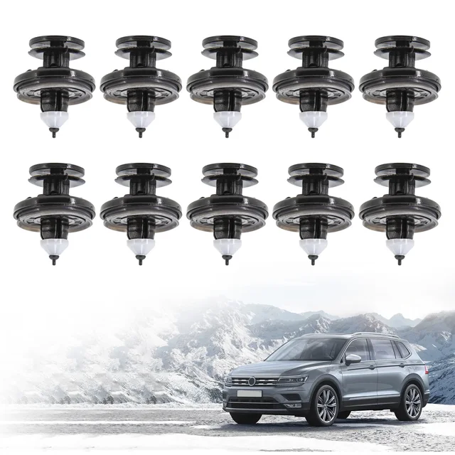 50 Clip Plastiche Per Pannelli Interni Auto VW - Compatibili Con Golf MK4, Bora E Modelli Simili | Ricambio 3B0868243 - Foto 5