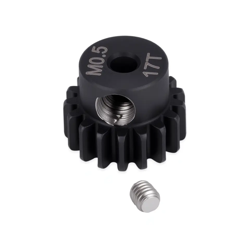 M0.5 2mm Shaft 14T-18T Metal Pinion Gear, for LOSI 1/18 1/24 Micro-B Buggy, RC Car Motor Accessories Part image 9