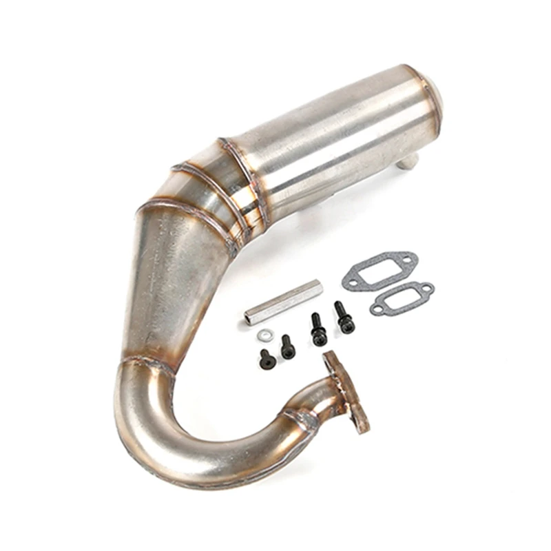 

R2 Built-In Silencer Exhaust Pipe Low Sound Kit For 1/5 Losi 5Ive T ROFUN ROVAN LT Kingmotorx2 Rc Car Toy Parts