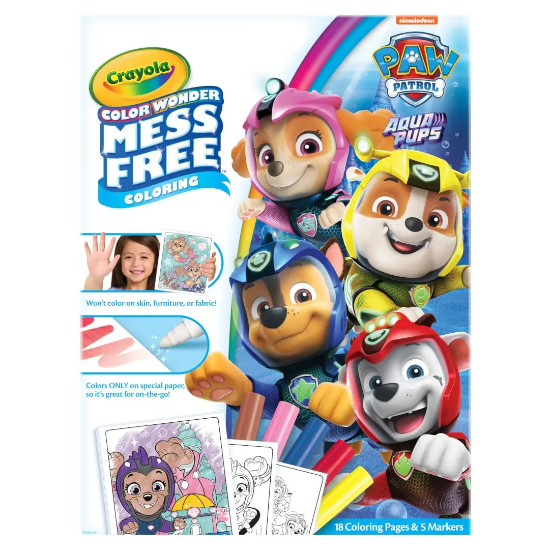 Crayola-Color-Wonder-Paw-Patrol-Aqua-Pups-Coloring-Set-18-Color-Wonder ...