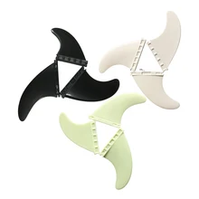 

3Pcs/Set Surfboard Fins G5 Thruster Fins FCS Fin System Lightweight Surf Fin Tail Rudder Set Outdoor Water Sports Surfboard Part