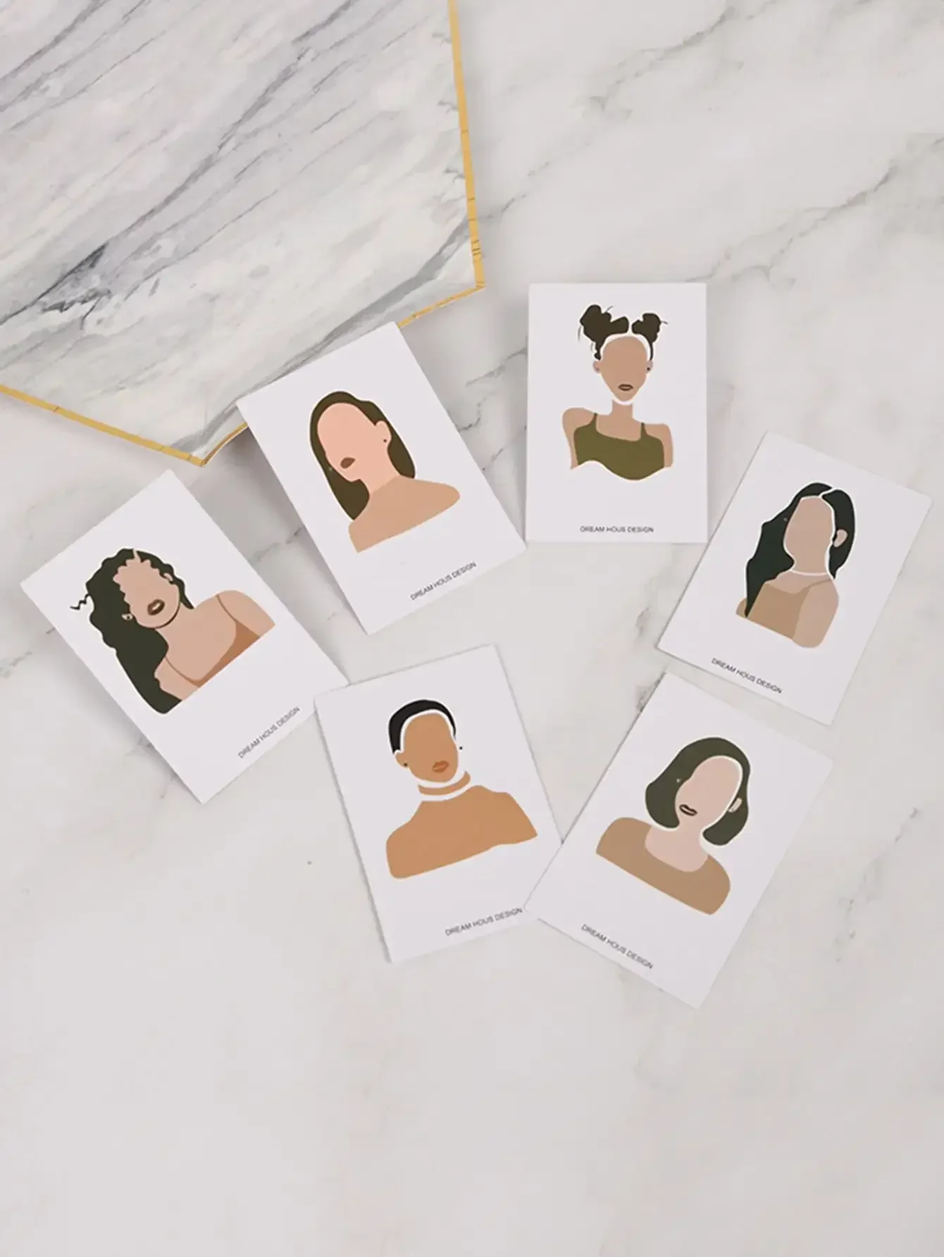 10pcs-Earrings and Necklace Display Cardboard Earring Packaging Card Earring Stud Jewelry Paper Card