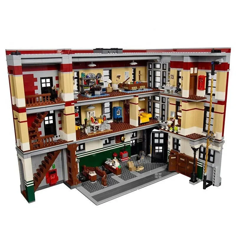 Firehouse Headquarters Building Blocks Set for Kids