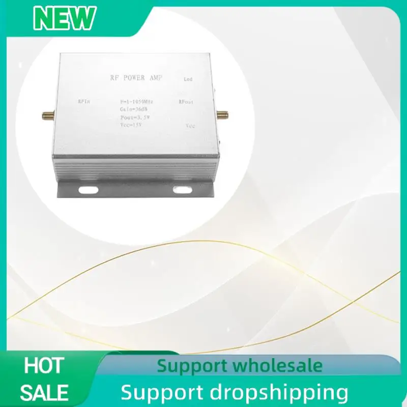 1-1050Mhz 3.5W RF Power Amplifier For DTMB RF Ham Radio High-Efficiency Signal Booster