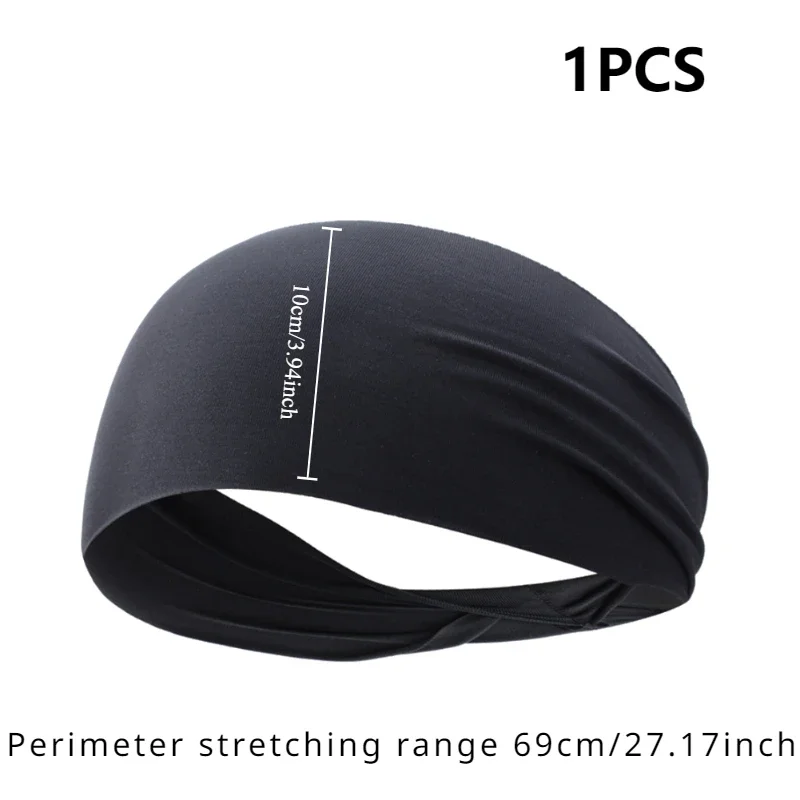 Men's ultra-thin elastic athletic headband made of towel glue.