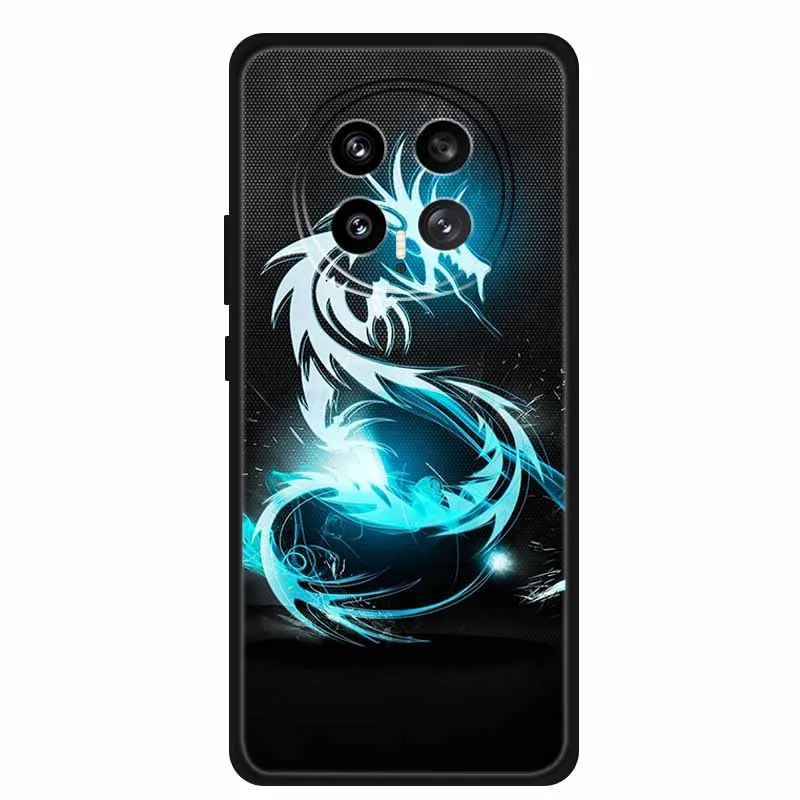 Shockproof Black Silicone Phone Case - Soft and Durable Back Cover
