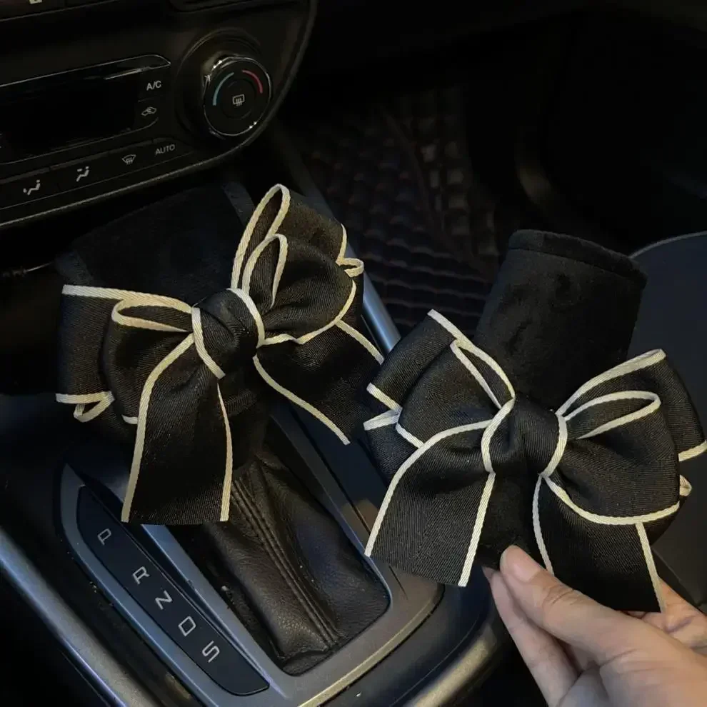 Soft Plush Car Gear Shift Cover Auto Interior Accessory