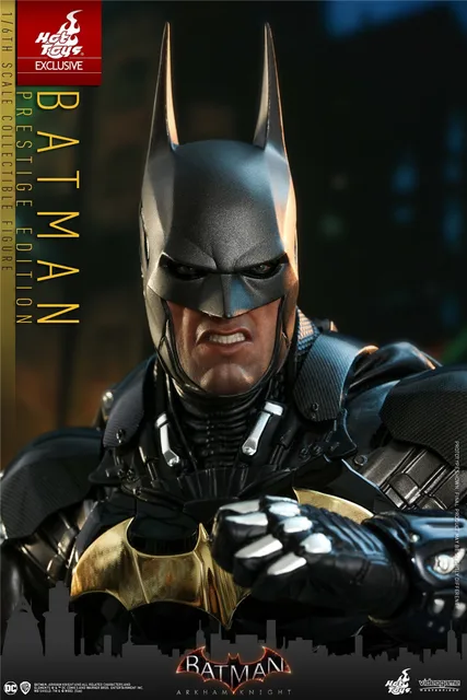 Hottoys-バットマンのアクションフィギュア,バットマンアーカムナイト 