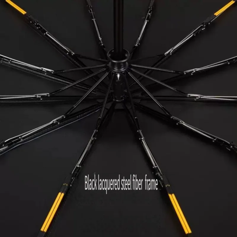 Weather-Resistant Automatic Umbrella with 24-Bone Design - Available in a Range of Colors