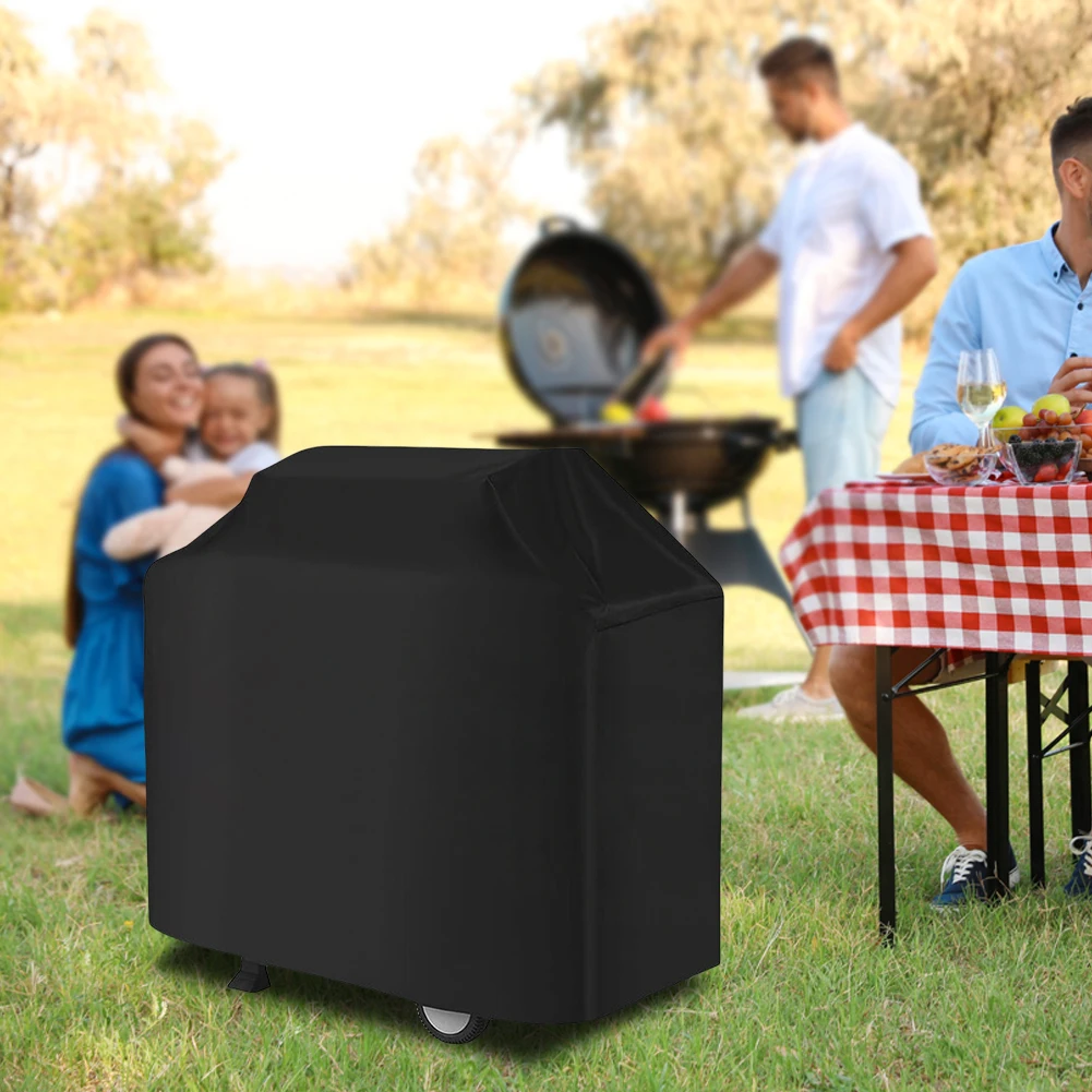 Copertura per barbecue, resistente alle intemperie, copertura per barbecue, copertura per barbecue a gas, resistente alle intemperie (132 x 66 x 109 cm