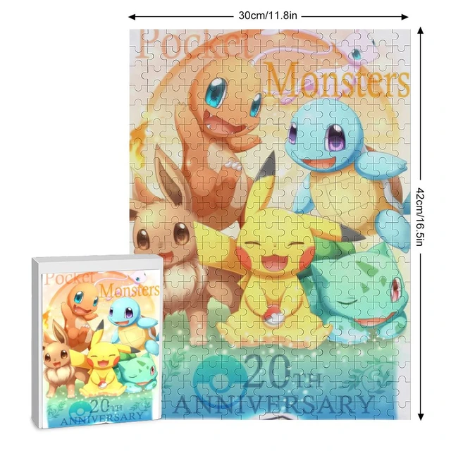 Pokemon Pikachu and Eevee 500-Piece Puzzle