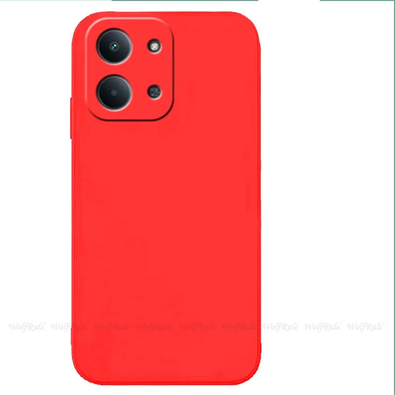 Shockproof Liquid Silicone Phone Case - Soft TPU Bumper Cover