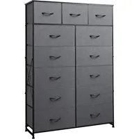 WLIVE Tall Dresser for Bedroom with 13 Drawers, Storage Dresser Organizer Unit, Fabric for Bedroom, Closet, Chest of Drawers 2