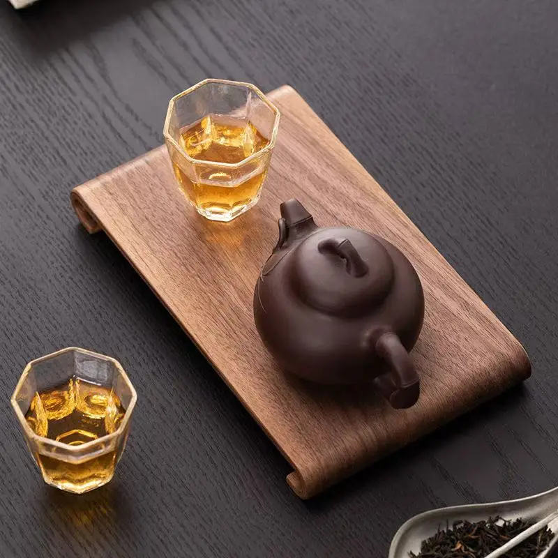 Walnut Wooden Dry Foam Tea Tray 3