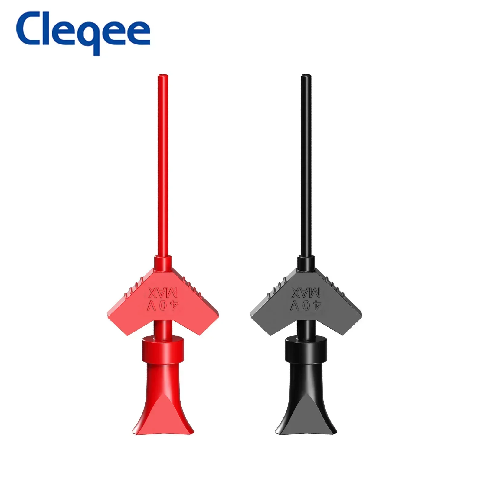 Produktbild von Haosie Testhaken-Clip P5004 - 2 Stück Flexible Testsonden Für Oszilloskop Und Messgeräte