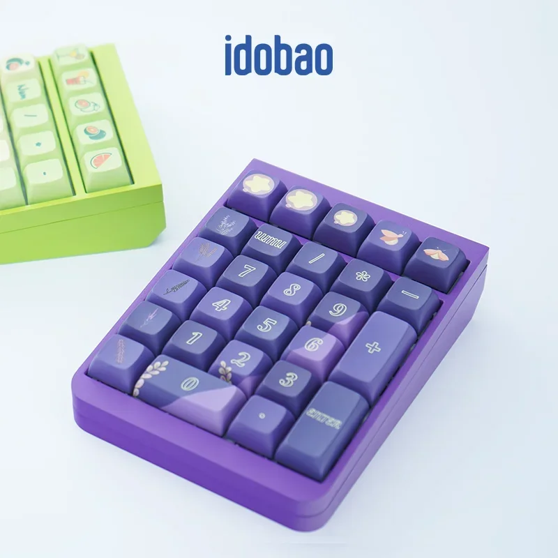 idobao ID27 Numberpad Mechanical Keyboard Aluminium Custom Keyboard  QMK/VIA CNC Barebone Kit RGB Keyboard without Switch/Keycap