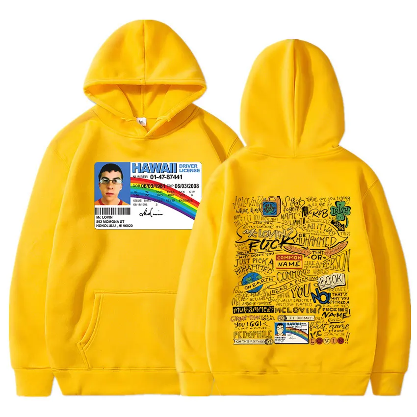 Superbad Mclovin Id Sudadera De Superbad Mclovin Tarjeta De